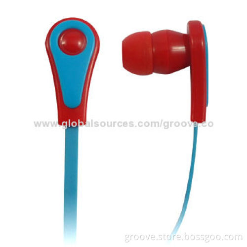 High quality color cheap promotion earphone with 3.5mm plug
